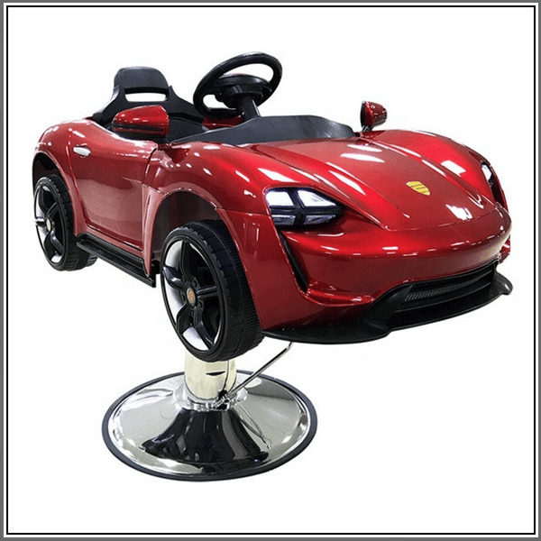 Ghế cắt tóc trẻ em BKID CAR ô tô Ferrari
